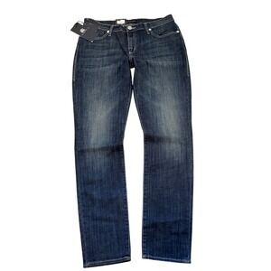 Rock & Republic Skinny Berlin Jeans Womens 12 M Dark Wash Low Rise NWT